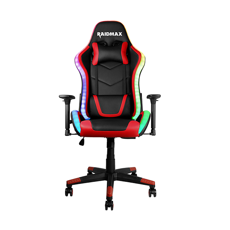 Raidmax DK925 ARGB Gaming Chair Black and Red Rockin IT